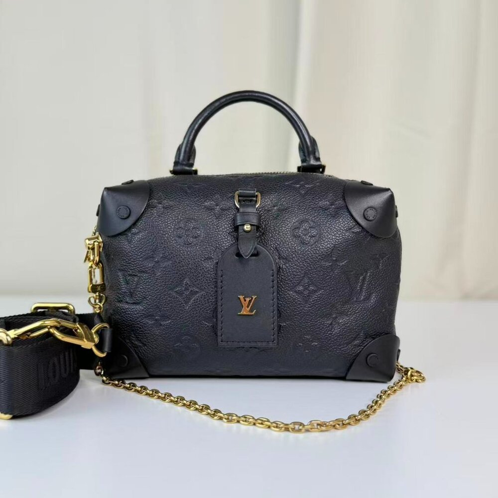 Louis Vuitton Black Empreinte Leather Shoulder Bag Crossbody - Picture 2 of 9
